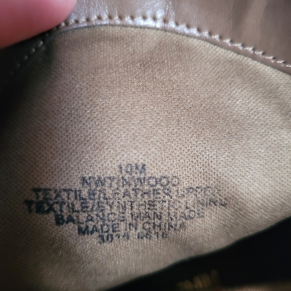 Nine West Inwood Leather Tan Ankle Boots Women's Size 10M Fringe - Picture 6 of 13